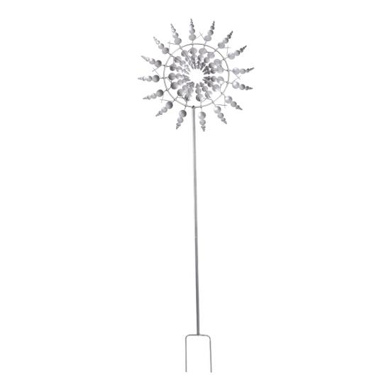 Metal Windmill 360 Degrees Spinning Iron Windmill Ornament Wind Powered Wind Catchers Sculptures Spinners for Yard Garden Patio Decoration