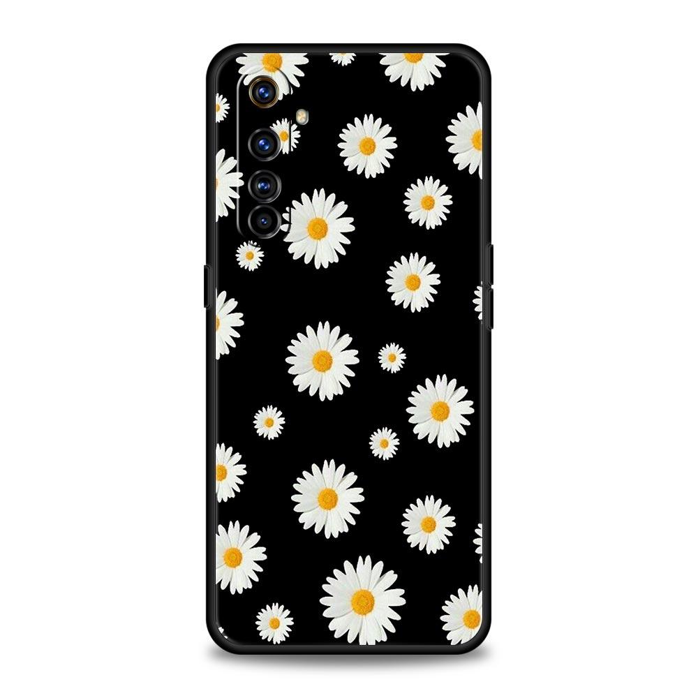 

Эстетический чехол с подсолнухом для Realme GT Neo 2 3 3T, чехол для телефона Realme 11 10 9 8 5G 7 6 GT2 Pro Plus C21 C11 C25 C35, силиконовый чехол Realme 10
