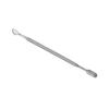 Cuticle Pusher with 2 End Cuticle Cleaner Nail Cuticle Remover Nail Cuticle Trimmer Stainless Steel Manicures Tool