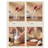 Manual Garlic Chopper Rotate Garlic Press Crusher Vegetable Onion Cutter Multifunctional Masher Kitchen Cooking Accessories