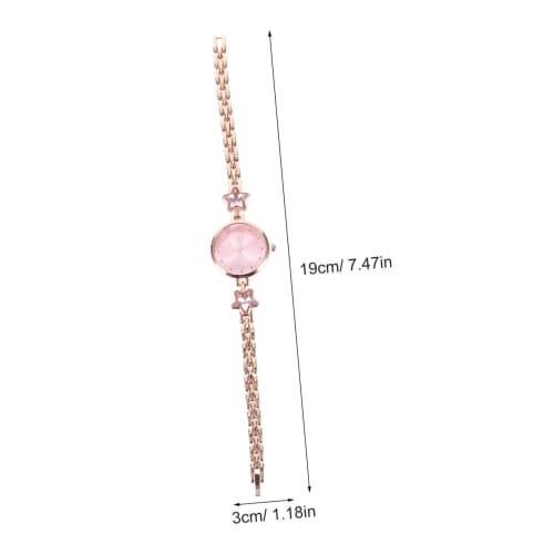 LIFKOME Women's Watch with Star Diamond Bracelet, Waterproof Quartz Watch, Delicate Wrist Decoration, Fashion Watch for Women