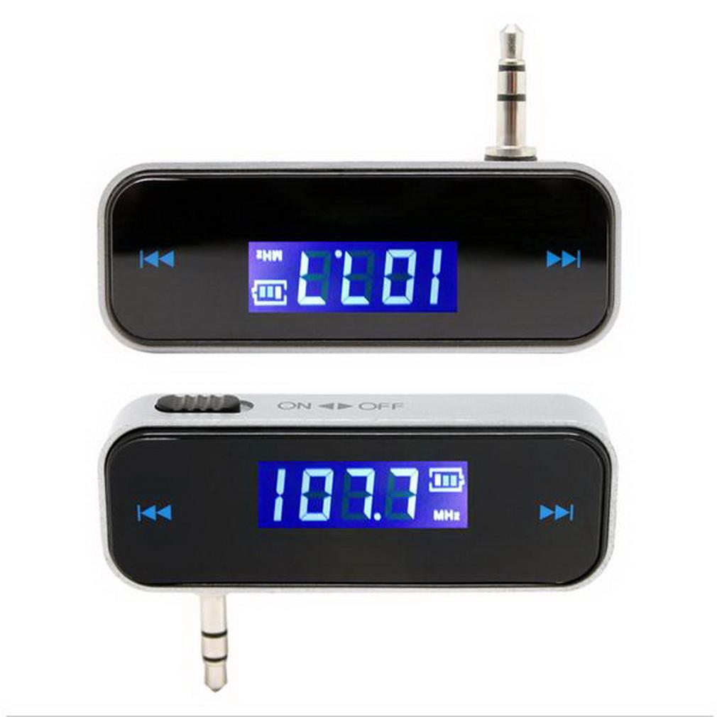 3.5mm Music Audio FM Transmitter Mini Wireless In-car Transmitter Car Mp3 Transmitter For iPhone for Samsung iPad