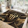 Athletic Bilbao Football Design Crystal Velvet Carpet Cozy Non?Slip Printed Rug For Bedroom Living Room Entrance