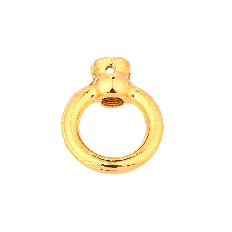 1Pc M10 Fine Tooth Chandelier Iron Pendant Ring  Lamp Closed Hook Chain Load-Bearing Iron Ring For Ceiling Light Hanging