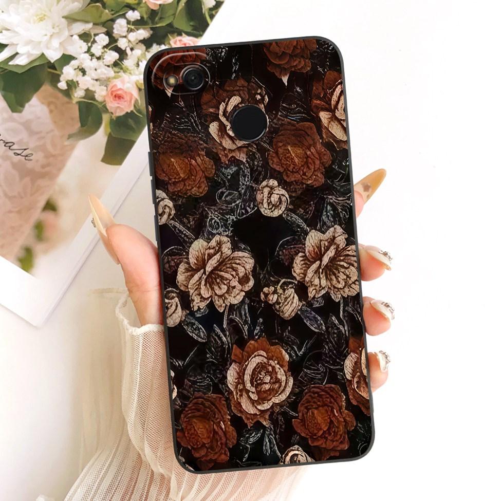 Phone Casing For Redmi 4x Cover Fashion Cartoon Cute Funny Painted Silicone Case For Xiaomi Redmi 4x
