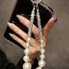 Leichter Luxus Perle Anti-Verlust Handy-Lanyard Seil Handykette Handgefertigt DIY CCD Kameratasche Anhänger Dekoration