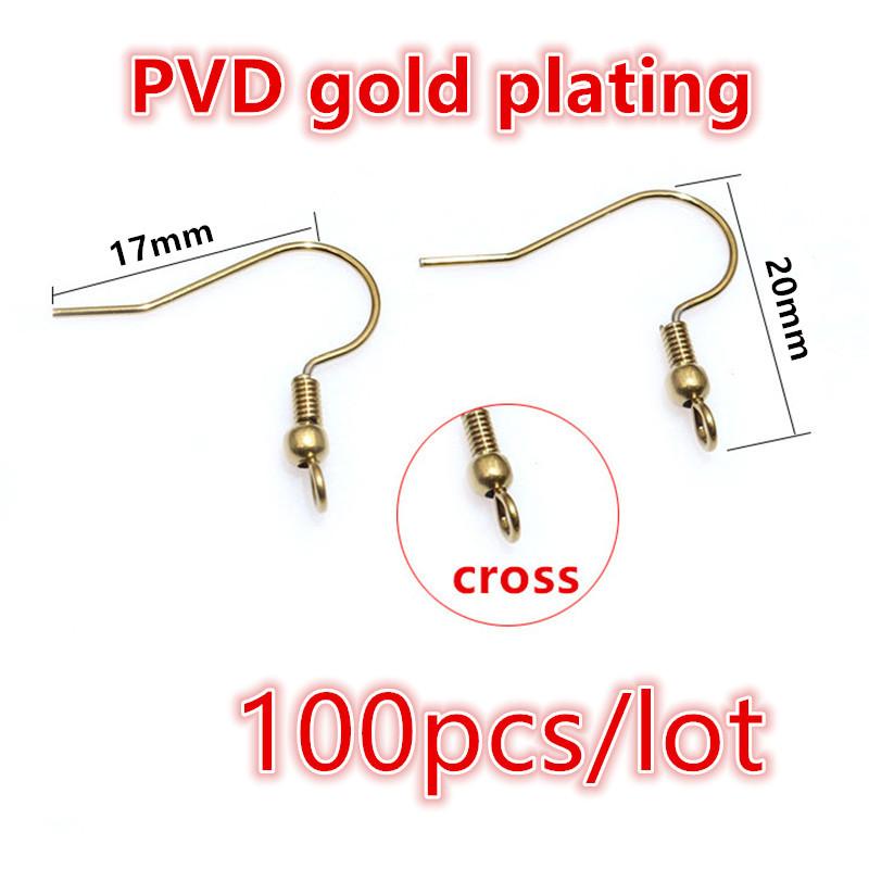  20x17mm Multi Styles Stainless steel DIY Earring Findings Clasps Hooks Jewelry Making Accessories Earwire