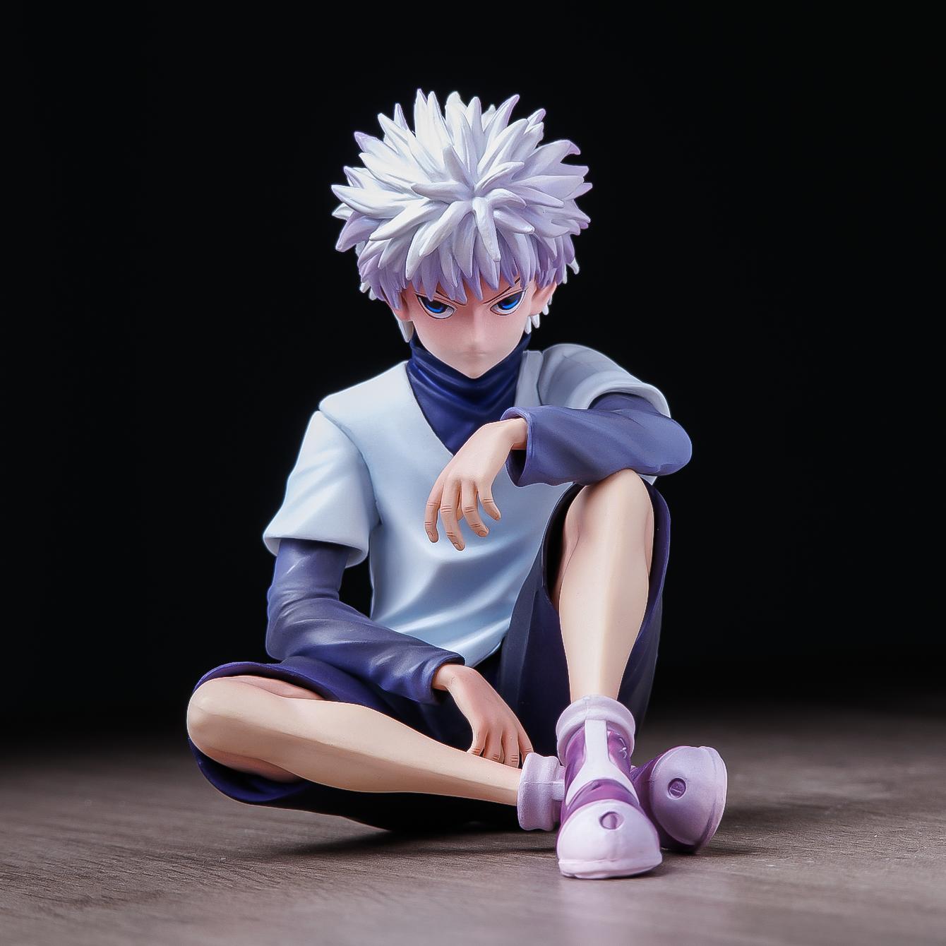 Hunter × Hunter GON·FREECSS Killua Zoldyck Anime-Figuren und Statuen | Heimdeko-Ornamente | Festliche Liebenswerte Geschenke und Sammlerstücke