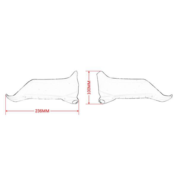 Pair of Motorcycle Handguard Covers for 2024+ BMW R1300GS