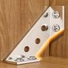 Stainless Steel Corner Bracket Heavy Duty Corner Brace Metal Angle Brace  Wooden Frame Furniture