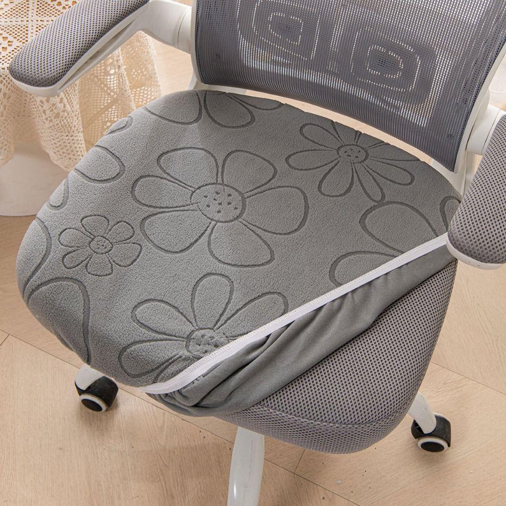 Jacquard Office Chair Seat Covers Universal Computer Chair Cove Dining Chair Cover  for All Seasons