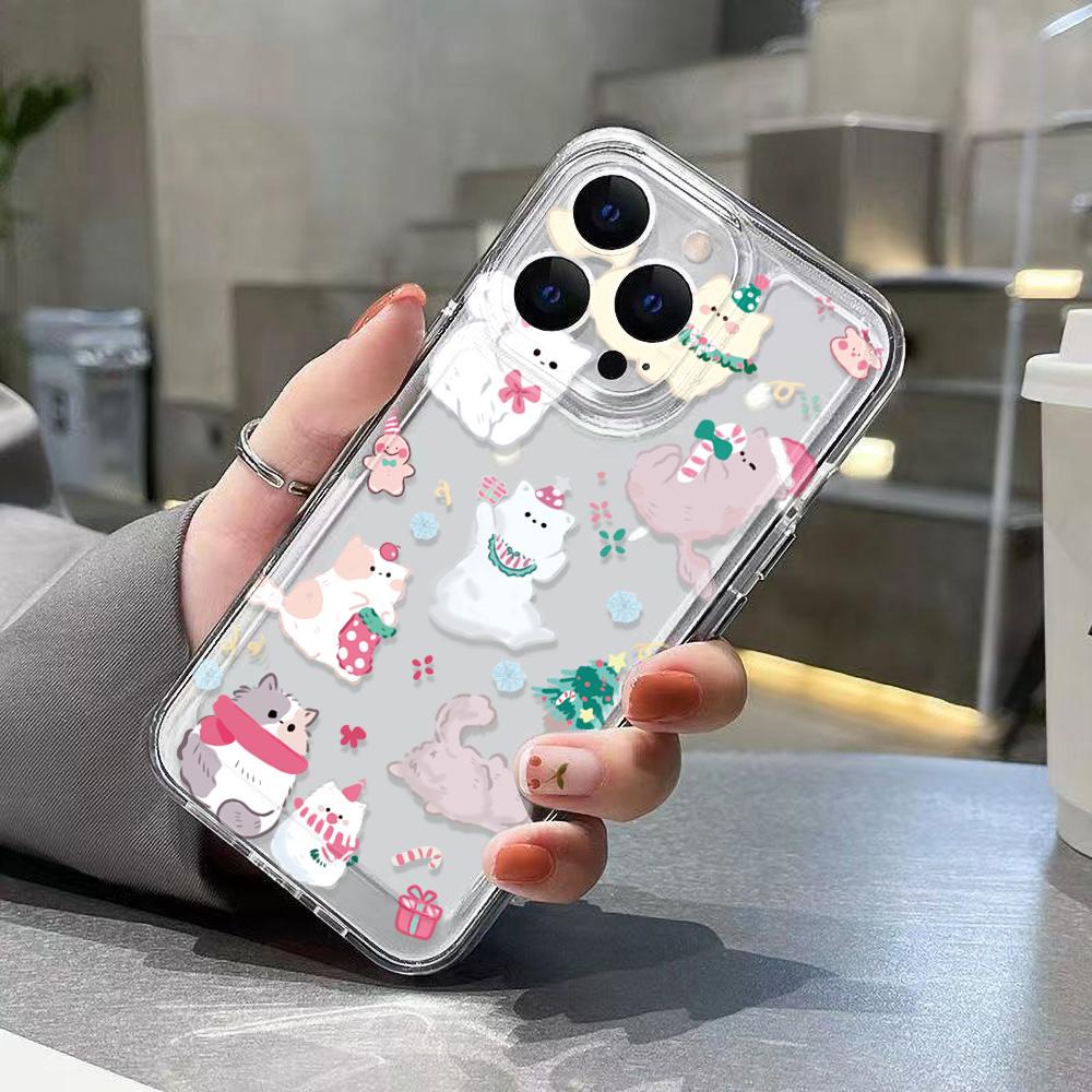 Drop-Proof Phone Case for iPhone 11 12 13 14 15 16 iPhone 14 15 16 Pro Max Samsung A16 A35 A36 A54 A55 S25 Xiaomi 11T