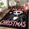 1Pc Christmas Nightmare Before Rug Office Carpet Indoor Outdoor Doormat Nonslip Soft Living Room Christmas Halloween Gift D922414
