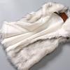 Women's Wool Vest Faux  Vest Stand Collar Faux  Vest Jacket