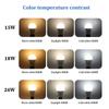 3pcs E27 B22 Energy Saving 3 Color Temperature CCT Bulb AC110V 220V 18W 24W Memory Function Color Temp Reset Light for Bedroom