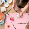 Hexagon Silicone Painting Mat Art Graffiti Painting Mat Art Silicone Craft Mat  DIY Painting