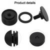 High Strength Fasteners for 10 4mm Aluminum Welding Hood Pipeliner Helmets