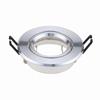 5pcs Rimless Recessed LED Downlight Mounting Frame Bracket Ceiling Lamp with GU10 Base Socket Spot Lighting Holder Fitting