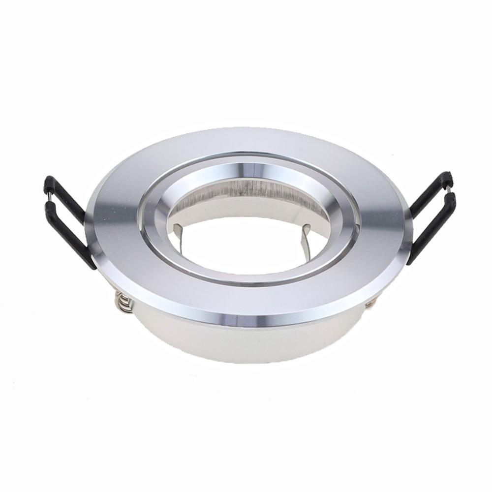 5/10 Pcs Round GU10 Recessed Downlight Replacement Kit MR16 Fitting Mounting Ceiling Spot Lights Frame Lamp Socket Holder