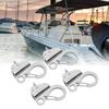 4 Pcs Boat Anchor Hooks - 316 Stainless Steel Boat Anchor Hook Clips with