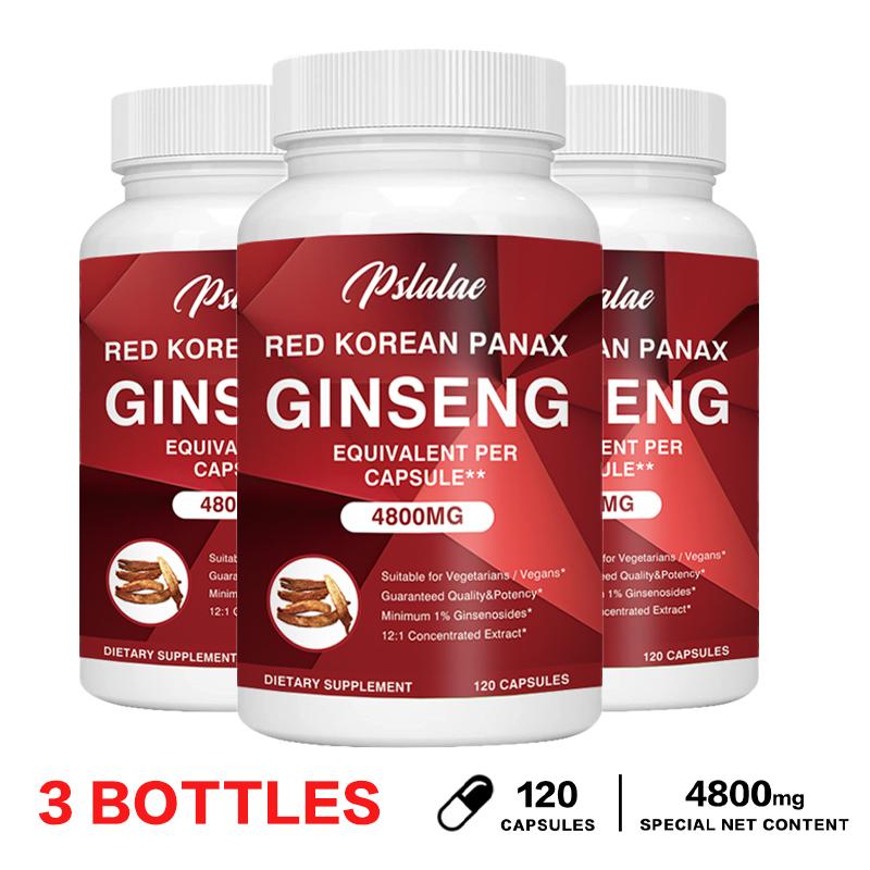 Pslalae 4800 mg di ginseng rosso - aumenta energia e resistenza