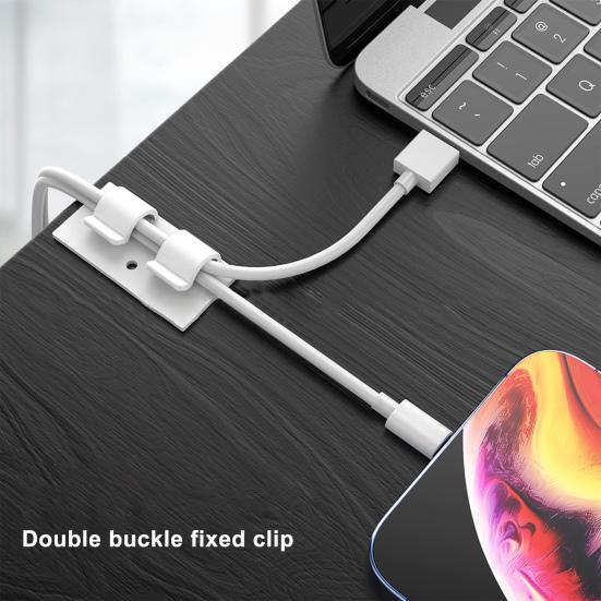 

Кабельный органайзер Простая установка Зажимы для наружного освещения с клейкими полосками Бесследная удобная прокладка кабелей для освещения