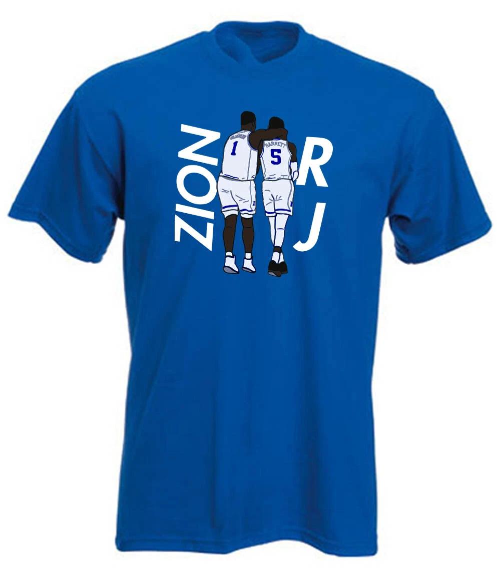 RJ Barrett Zion Williamson Duke Blue Devils PICTURE T-Shirt XL