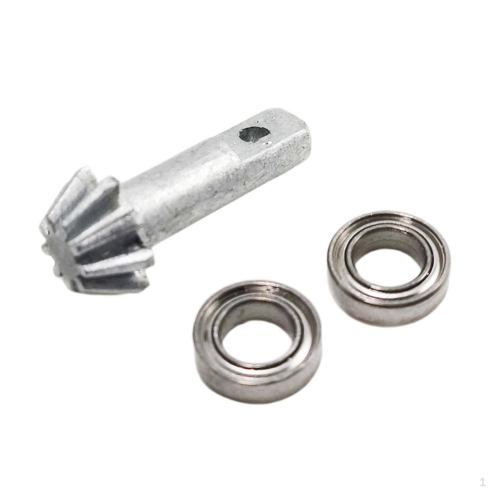 

Axle Bevel Gear and Bearings Metal Directly Replace Parts, 1/12 RC Car Remote Control