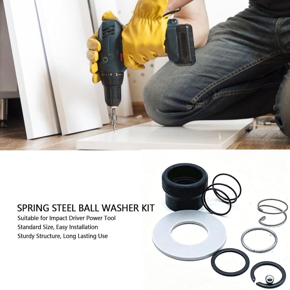 Spring Washer Impact Driver Repair Kit Steel Ball Power Tool Repair Parts For Power Tools