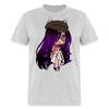 Cute Chibi Shirt Style Kawaii Anime Girl with Fox Ears and Tails T-Shirt