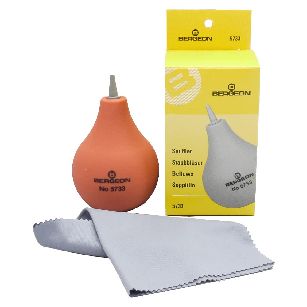 

BERGEON № 5733plus Версия 2 [В комплекте воздуходувка и 2 чистящие салфетки]