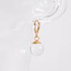 Clear Cool Minimalist Crystal Dewdrop Earrings & Unique Versatile Necklace for Women