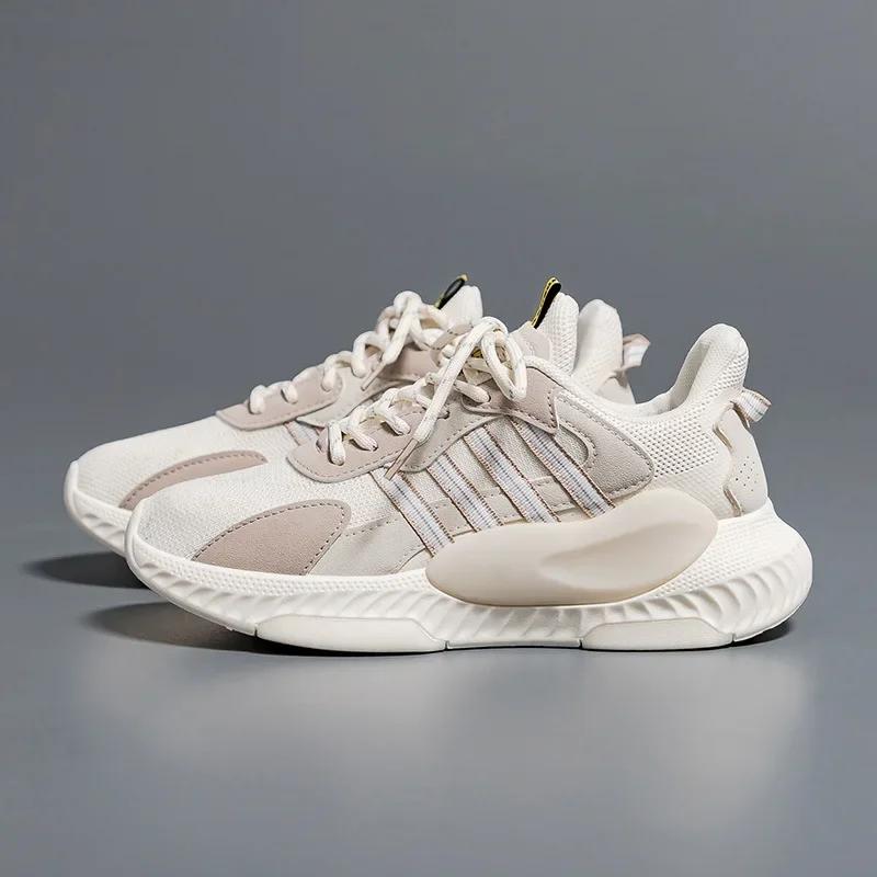 

Горячий продавец, новые туфли для женщин и мужчин, модные повседневные кроссовки на шнуровке в стиле ретро для пар, сетчатые кроссовки на платформе в стиле ретро 35 бежевый