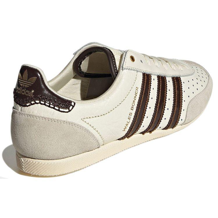 Wales Bonner x adidas Japan Cremeweiß Dunkelbraun Unisex Sneaker Easy-Yellow GY5748