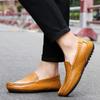 High Quality Fashion Men's Leather Shoes Casual Loafer Shoes Men's Car Driving Shoes
