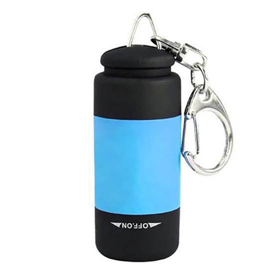 

Багатофункціональний міні-ліхтарик Водонепроникний Перезаряджуваний Світлодіодний ліхтар Кишеньковий ліхтарик Лампа для полювання небо синє кольору