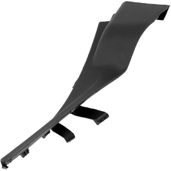 2Pcs Car Front Wiper Side Cowl Extension Cover for Nissan Murano 2016 2017 2018 2019 Black 66894-9UA0A/66895-9UA0A