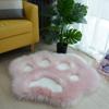 Lovely Cat Paw Pattern Soft Plush Carpet Home  Rugs and Carpets for Home Living Room