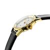 Authorized Dealer Lip Watch HIMALAYA 29 Watch 671613 Himalaya Gold with Shiny Black Leather Strap [LIP] Women's