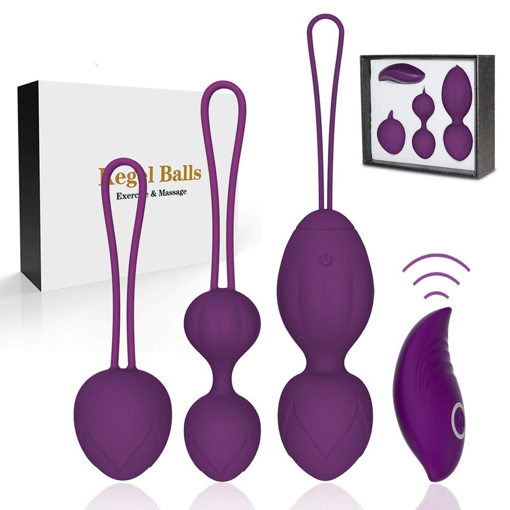 Kegel Exercise Weight Set 2 in 1 Ben Wa Suitable for Female Advanced Bladder Control Free Pelvic Vaginal Tightening Ball, Beginners, Training,