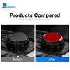 Real Soft Carbon Fiber Sticker for Toyota Supra GR A90 A91 MK5 2019 2020 2021 2022 2023 2024 2025 Interior Trim Button Knob