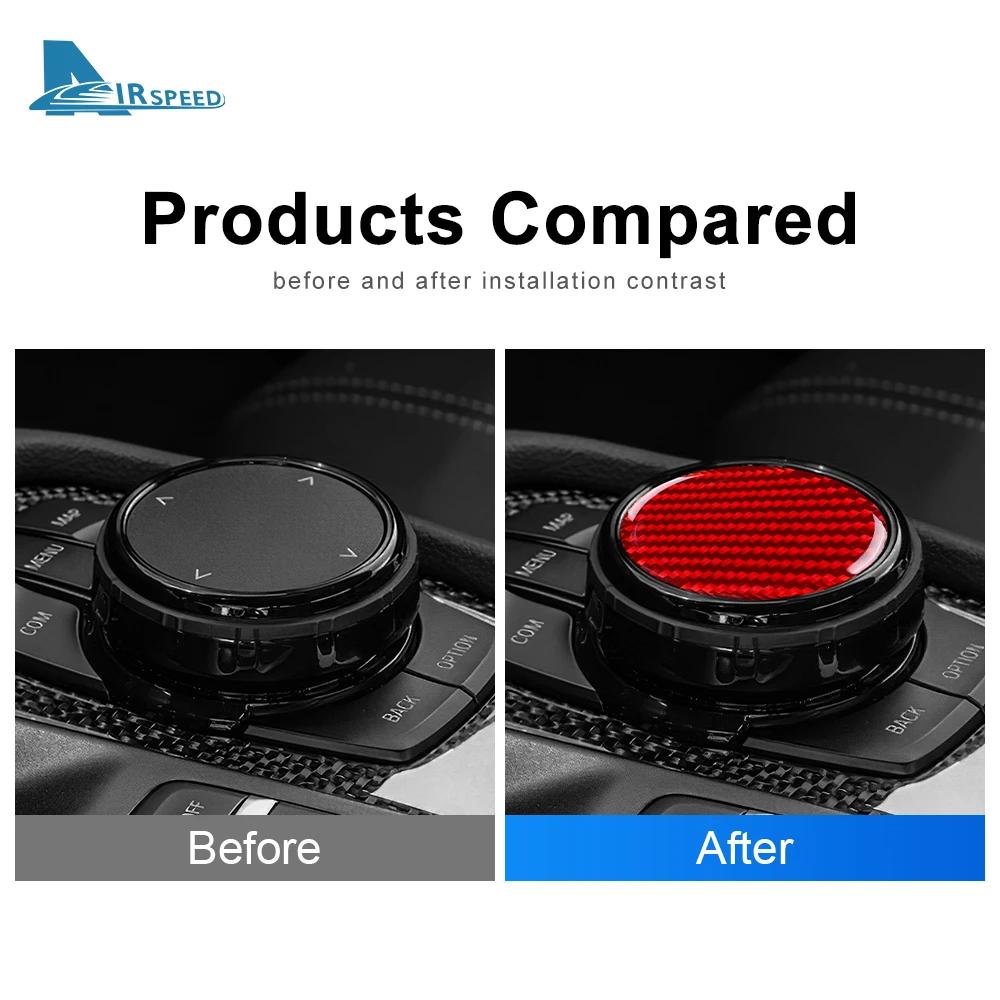 Real Soft Carbon Fiber Sticker for Toyota Supra GR A90 A91 MK5 2019 2020 2021 2022 2023 2024 2025 Interior Trim Button Knob