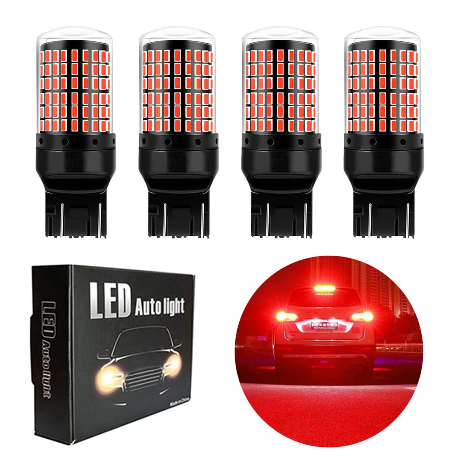 Aokyoung T20 LED Double Red Tail Lamp Brake Lamp Red красный