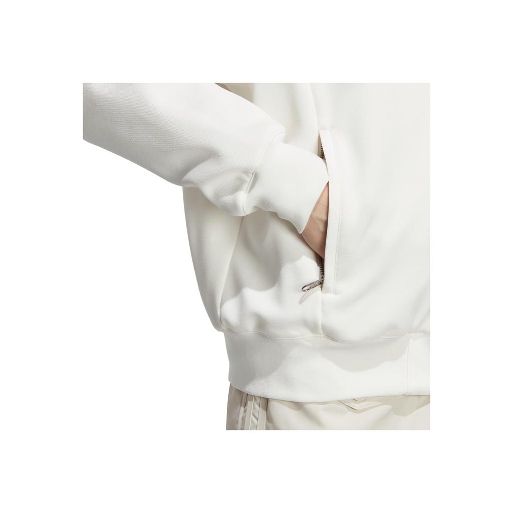 Adidas Originals Trefoil Blue Version Club Track Jacket With Solid Color Logo Embroidery Men Tops White IA2481