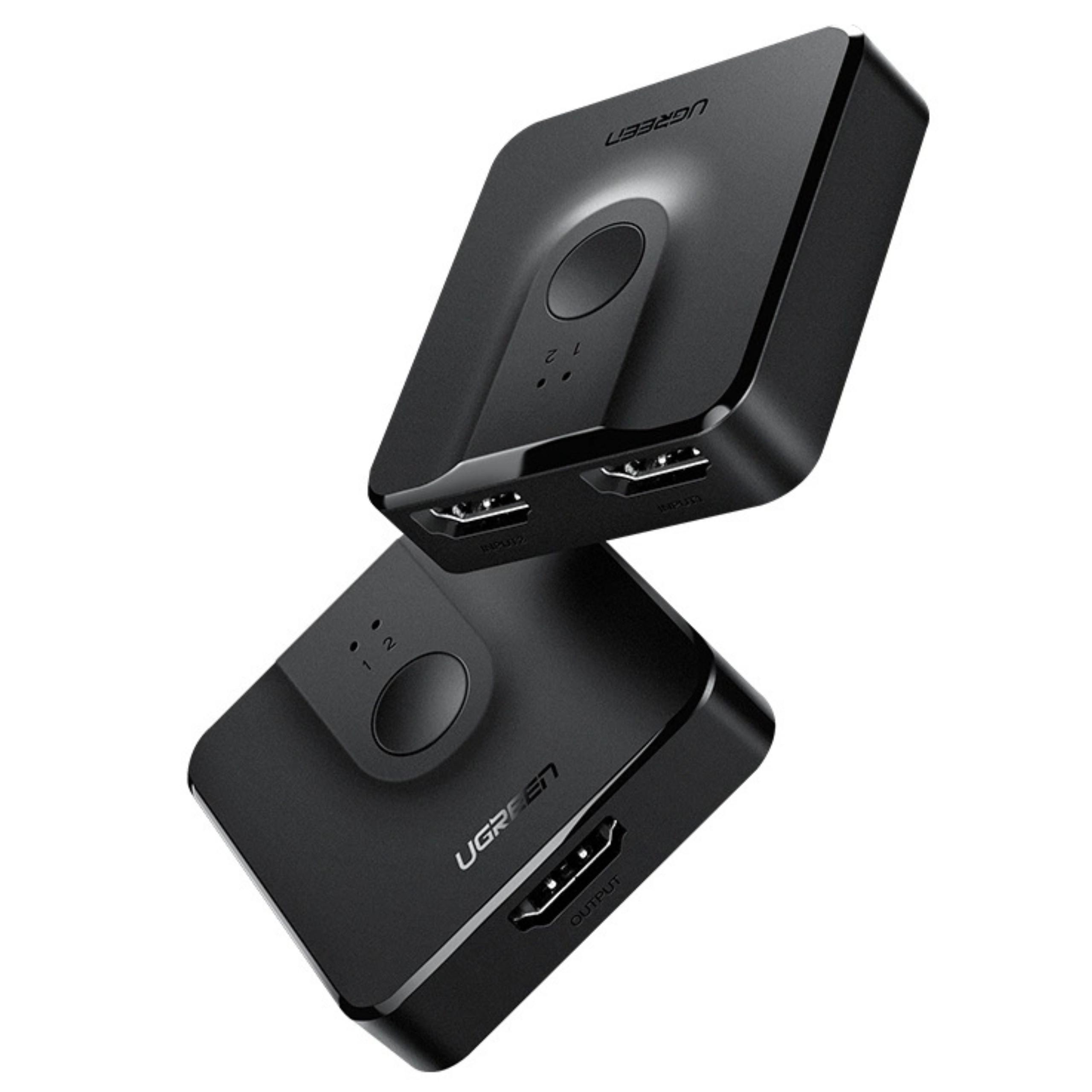 Switch Ugreen Cm217 2W1 Hdmi 2.0 20Cm (Nero)
