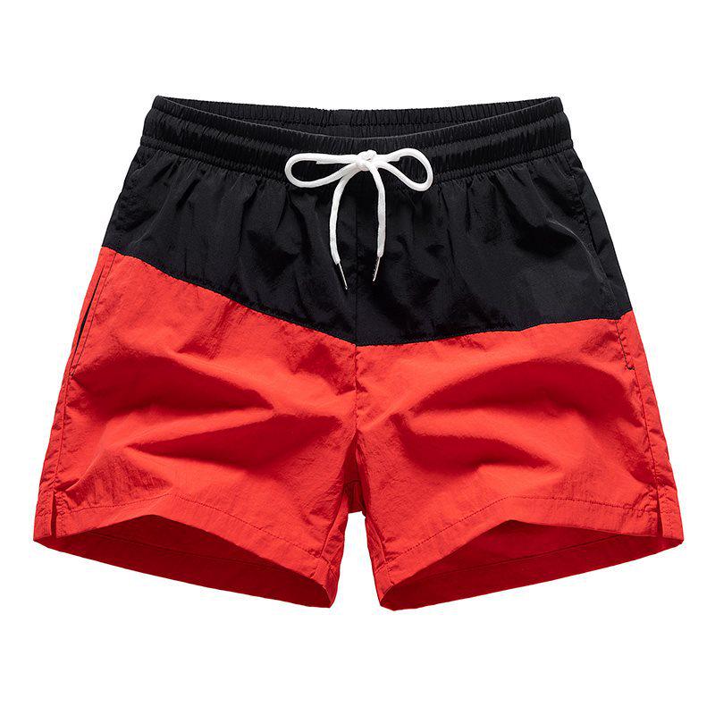 2026 Trendy Two-Tone Ice Silk Quick-Dry Unisex Running Shorts