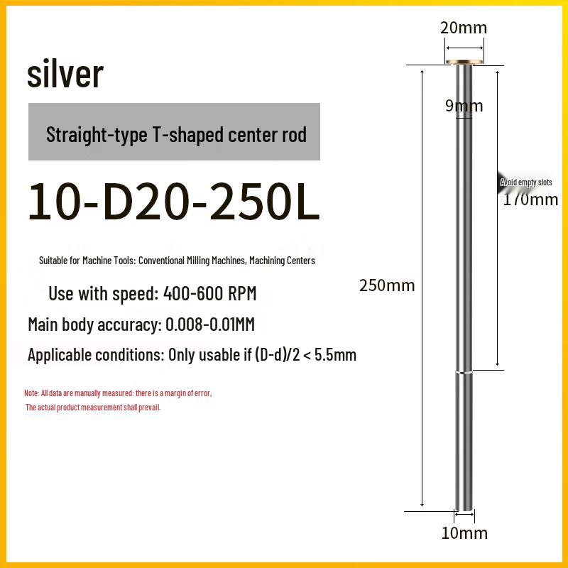 High-Precision Non-Magnetic Ceramic Center Finder Rod