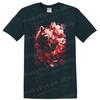 Red Panda Floral Design T Shirt Japanese Style Cute Animal Art Graphic Tee