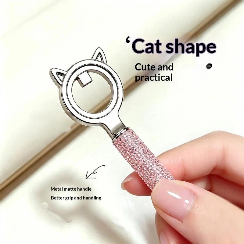 Magnetyczny Pierścień do Paznokci Cat Eye Magnetyczne Narzędzie Przyssawka Pusta Cat Eye Wzory Paznokci Cat Eye Z Kulkowym Magnesem