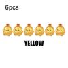6PCS Driving Assistance Signs Luminous Chicken Safety Points Inside The Car ,Car Point Marking, Car Center Console Decoration